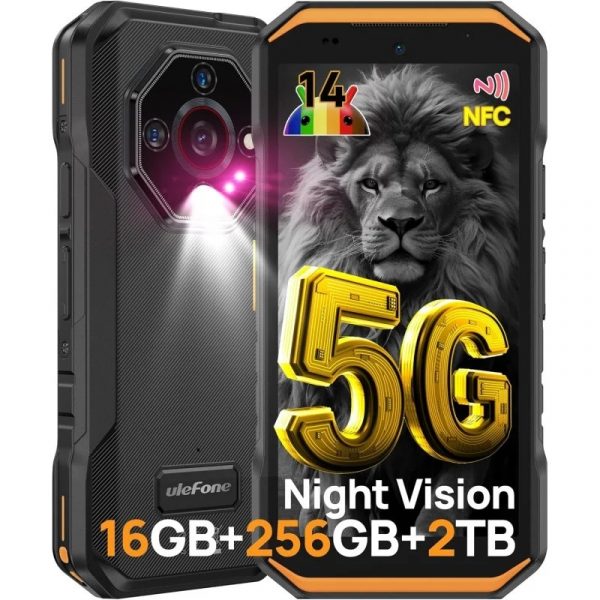 ULEFONE ARMOR X32 PRO -5G-8Go/256Go Black-Orange