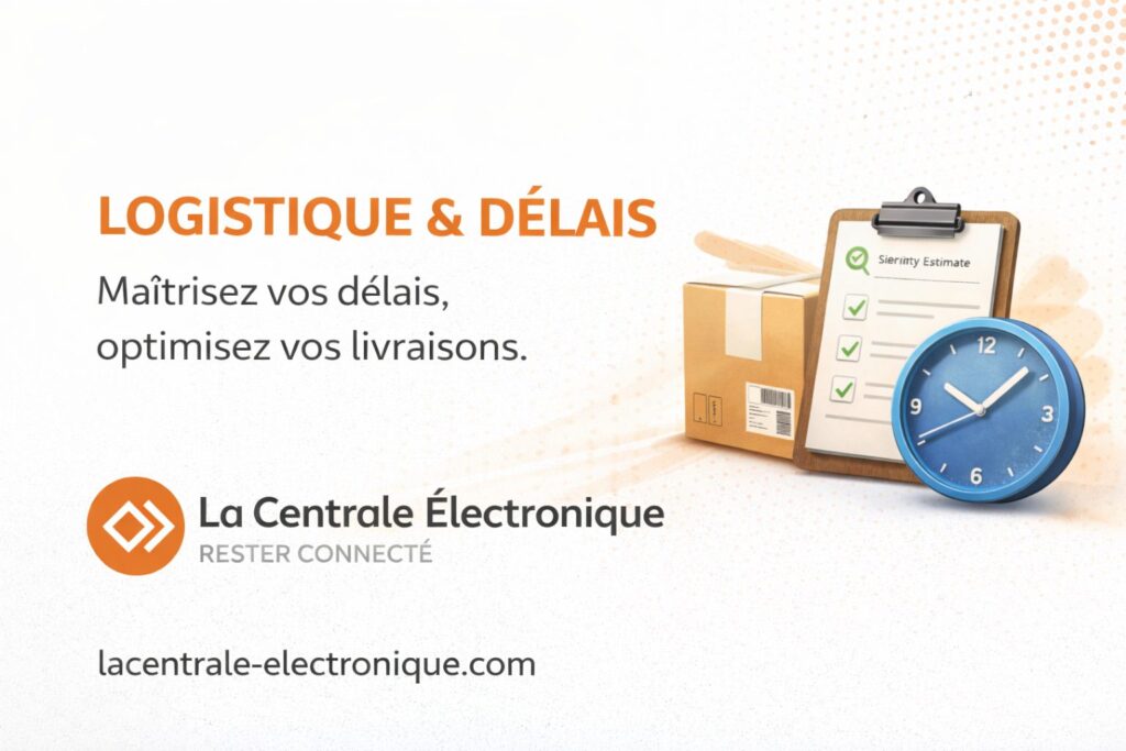 logistique et délais la centrale électronique