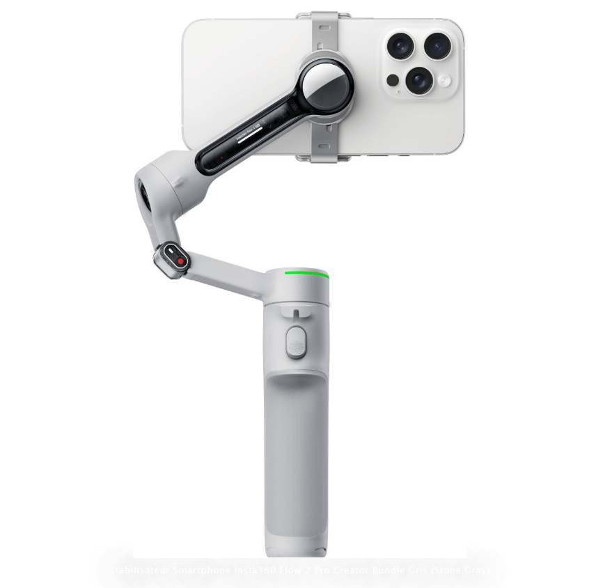 Grossiste : Insta360 Flow 2 Standard Bundle Stone Gray